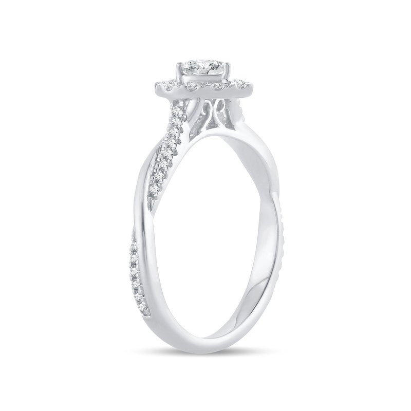 14K 0.49Ct Diamond Ring
