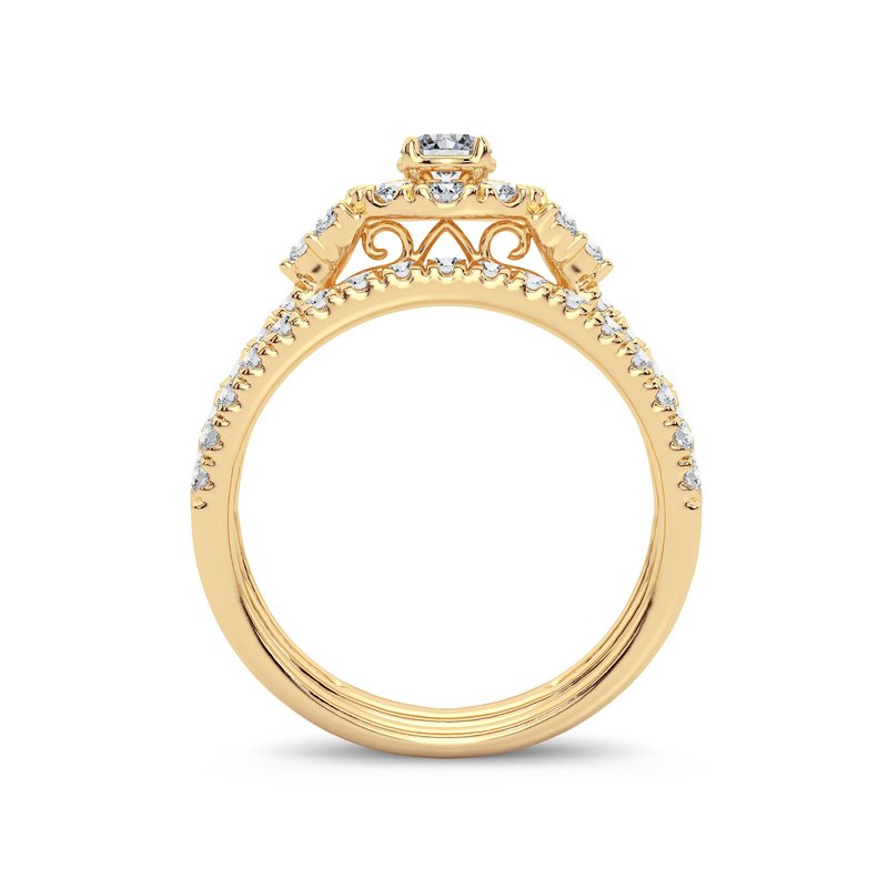 14K 1.00Ct Diamond Bridal Ring