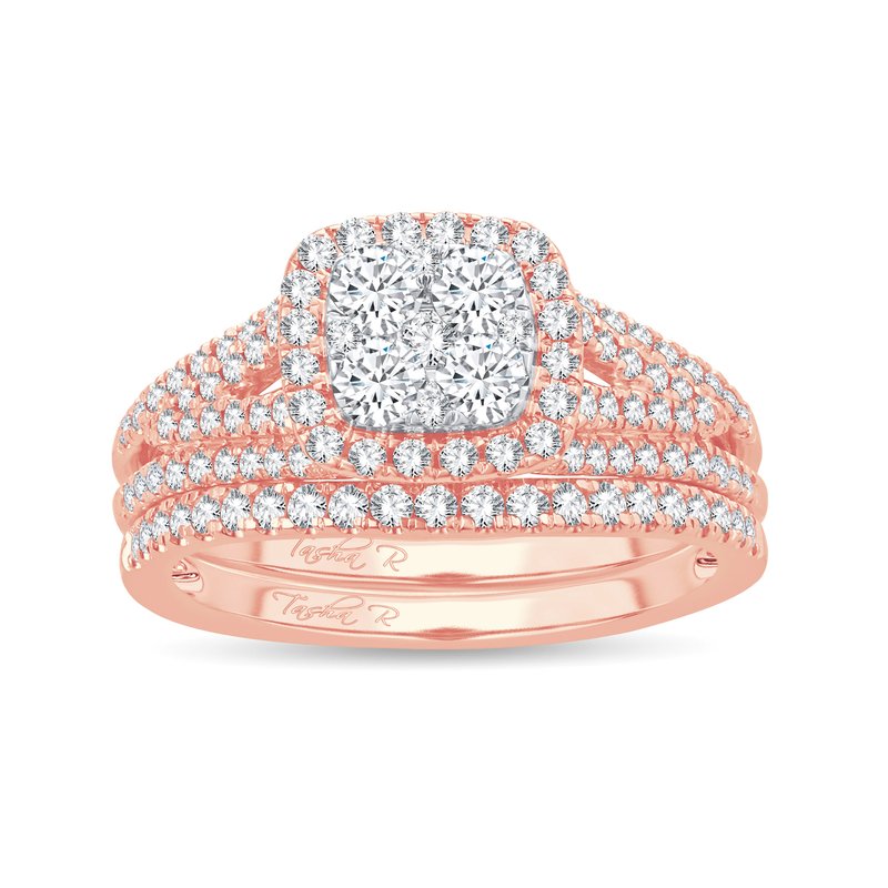 14K  1.00Ct  Diam Bridal Set