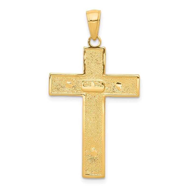 14k Latin Crucifix Pendant