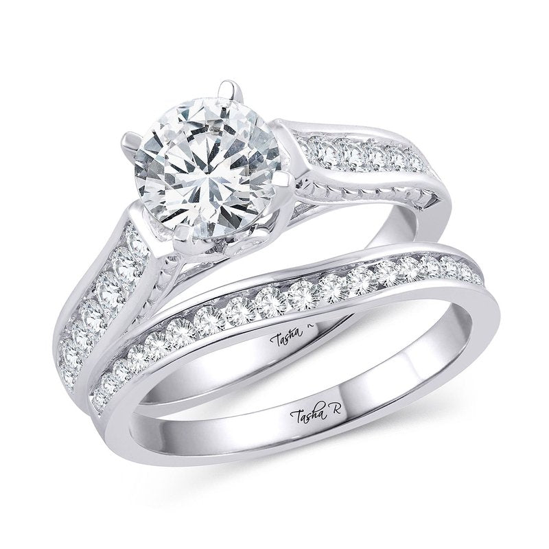14K 0.75Ct Diam Semi Mount