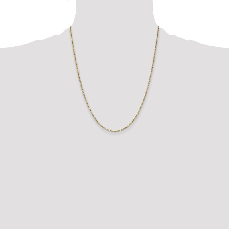 14K 10 inch 1.5mm Lightweight Flat Anchor Link with Lobster Clasp Chain Anklet