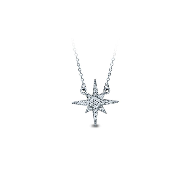 10K 0.10Ct Diam Necklace