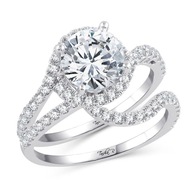 14K 0.69Ct Diam Semi Mount