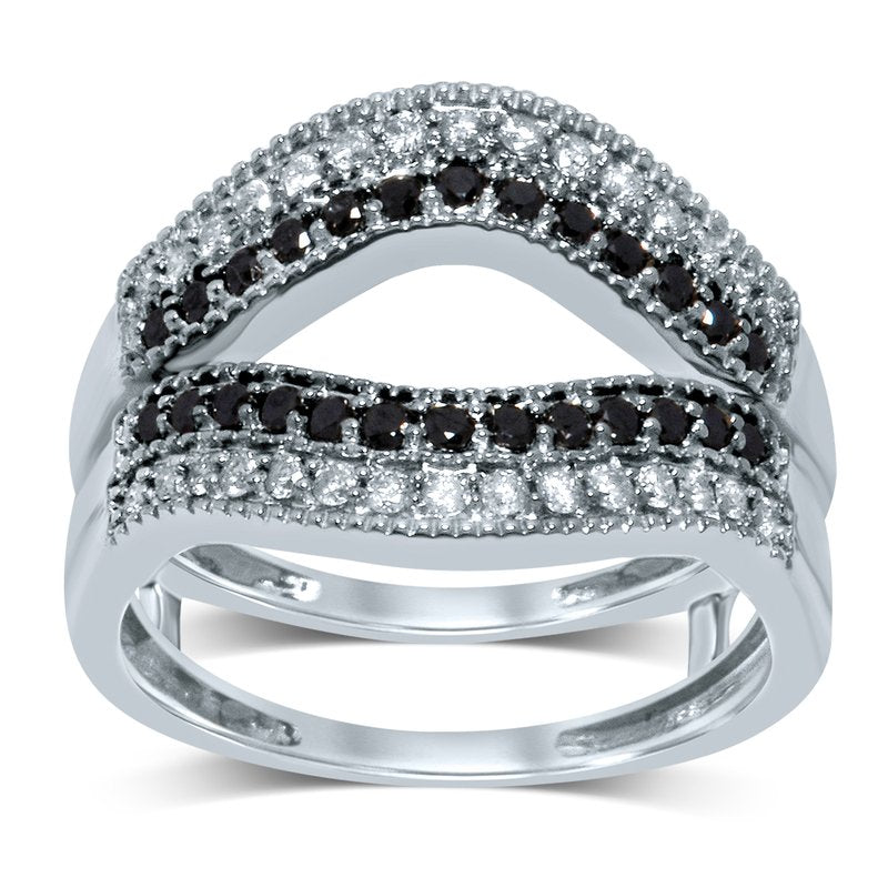 14K 0.56Ct Diamond Ring Guard