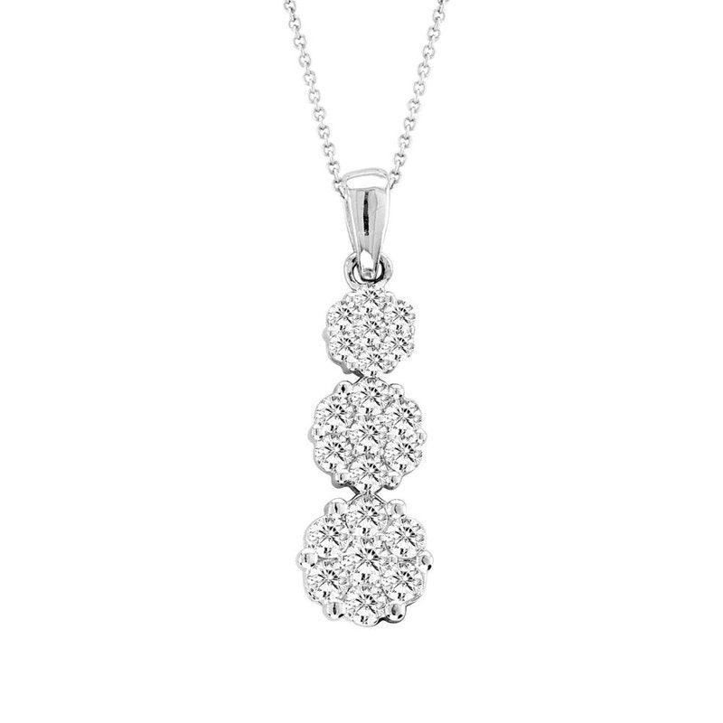 14K  0.25Ct Diamond  Pendant