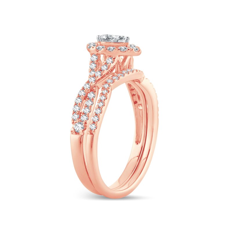 14K 0.77Ct Diamond Bridal Ring