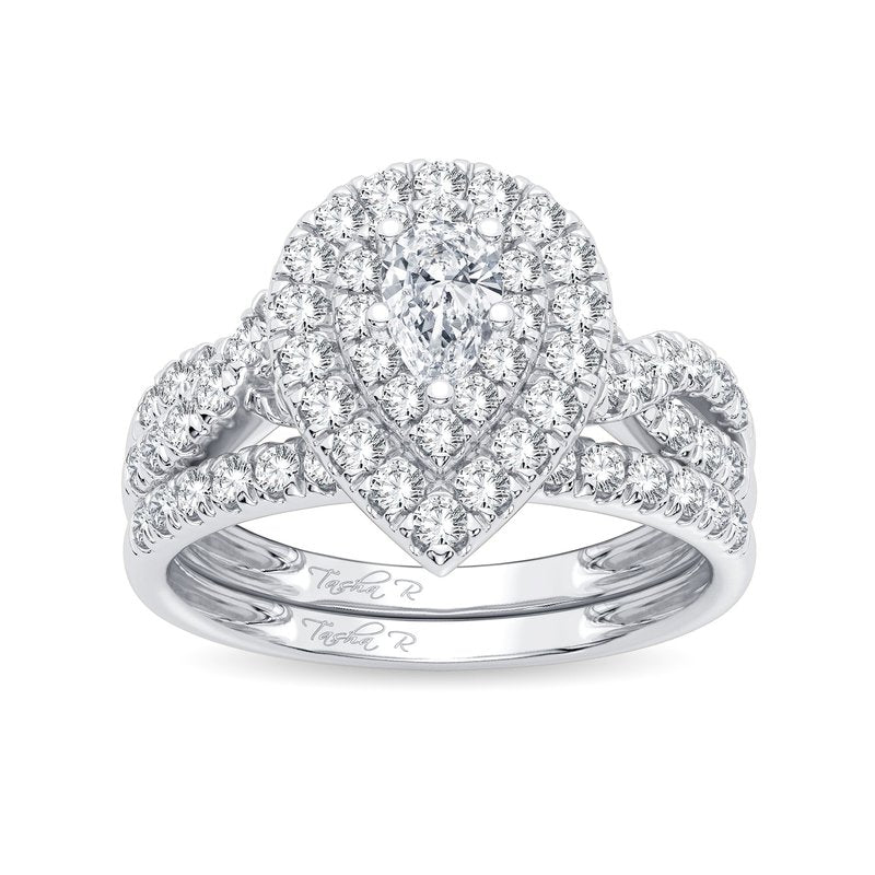 14K 1.00Ct Diamond Bridal Ring