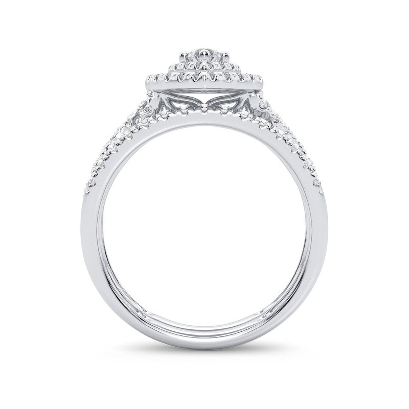 14K 1.00Ct Diamond Bridal Ring