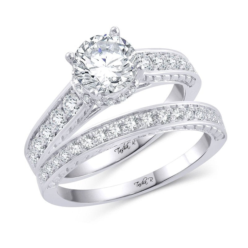 14K 0.75Ct Diam Semi Mount