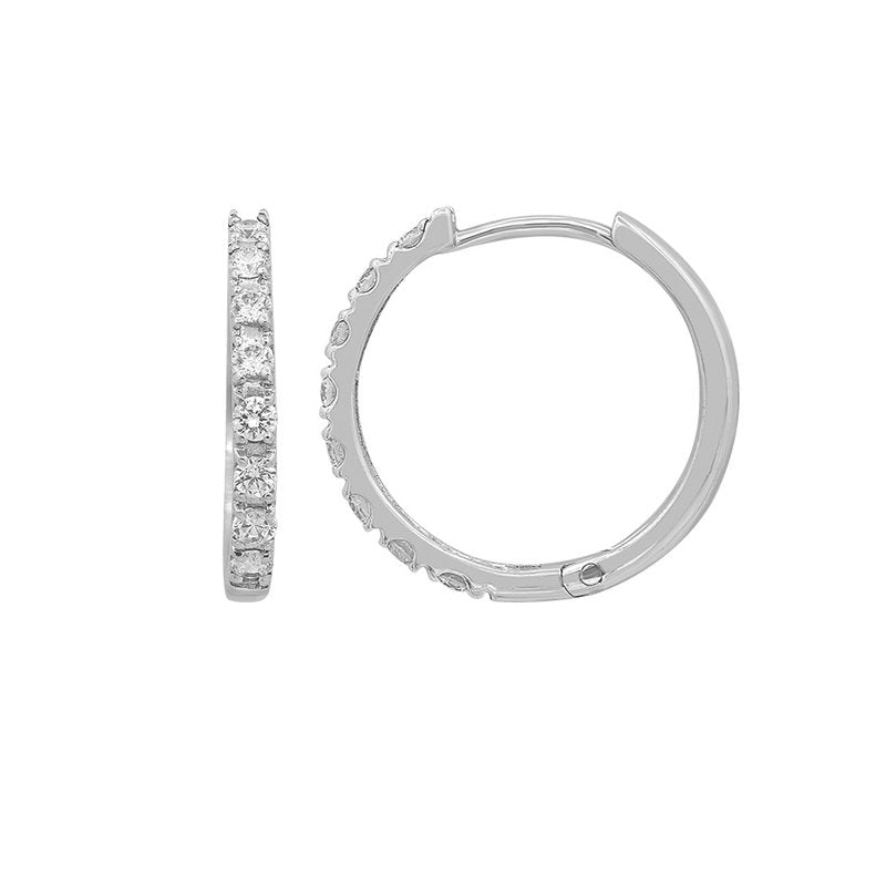 14K  0.50Ct  Diamond  Earr.