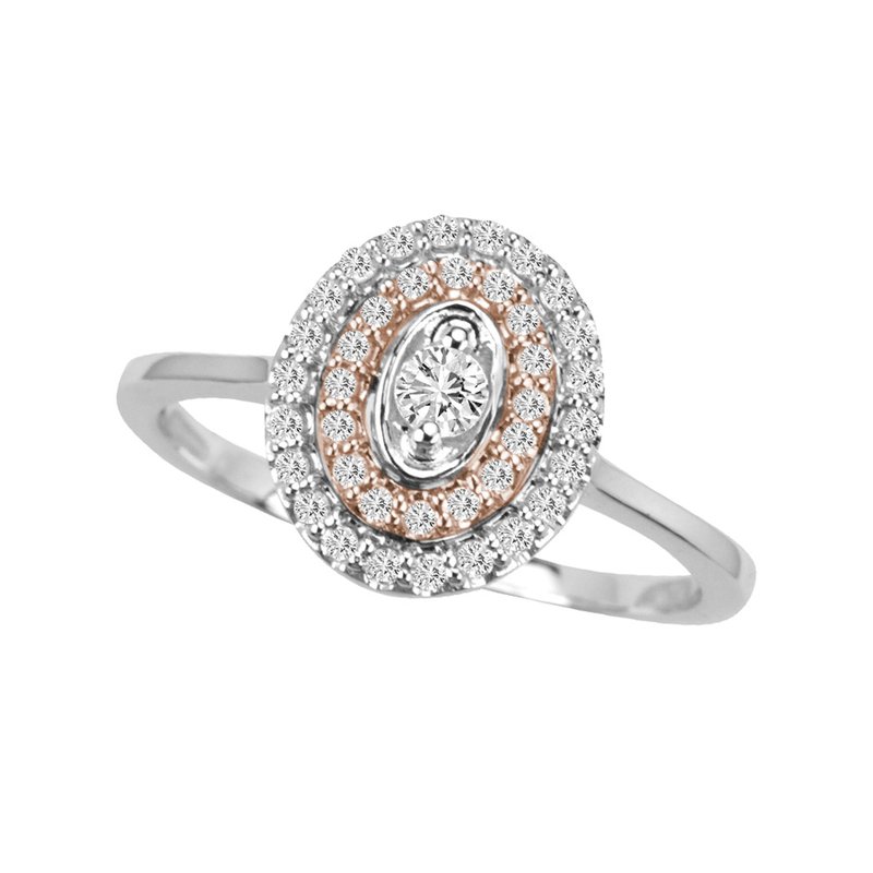 14K 0.27Ct Diamond Ring