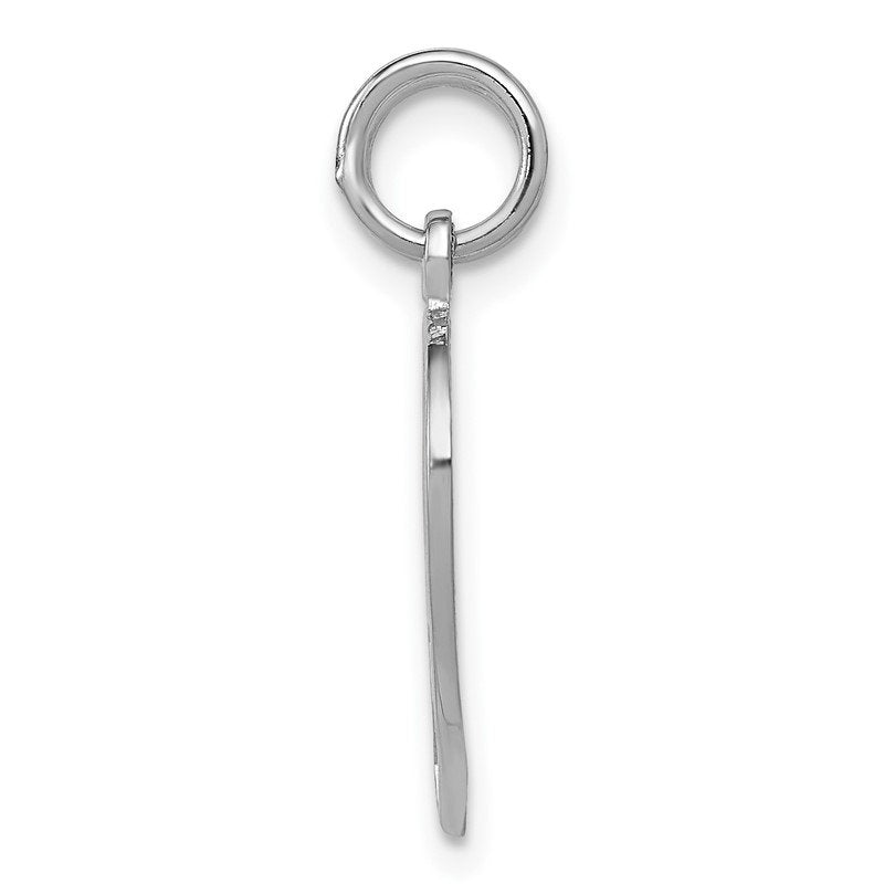 14k White Gold BEST FRIEND 2-Piece Break-apart Charm