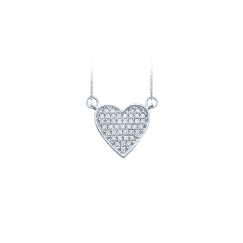 14K 0.10Ct Diam Pendant With Chain