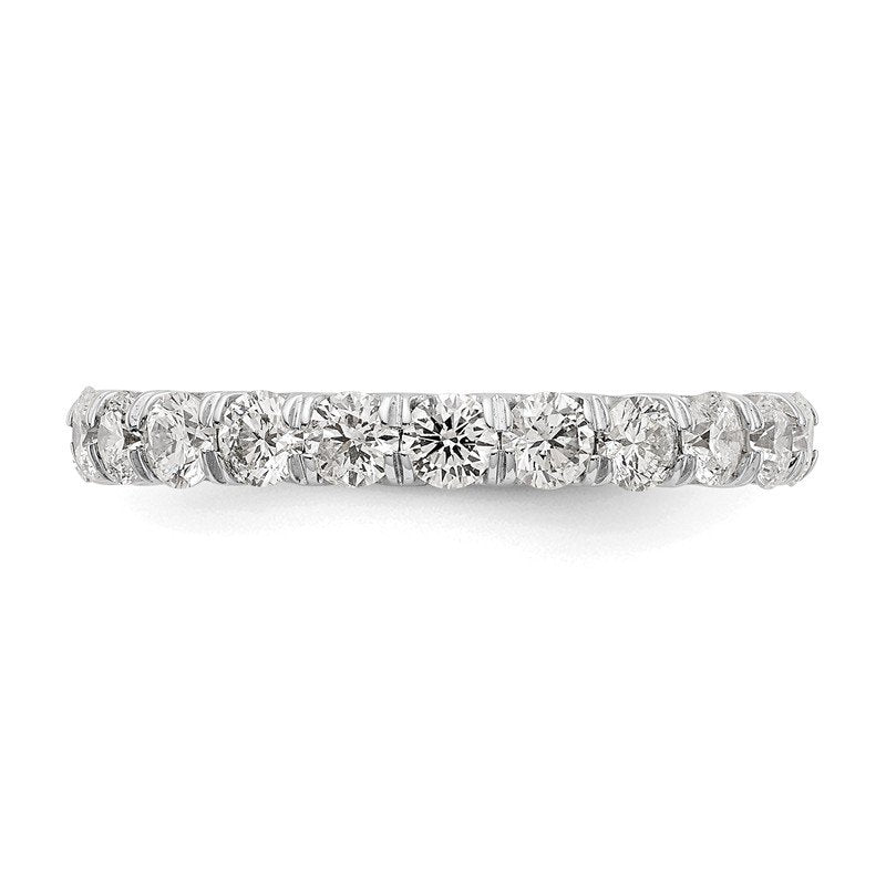 14K Rose Gold 1/2 carat Lab Grown Diamond VS+ F+ Size 4.5 Complete Eternity Band
