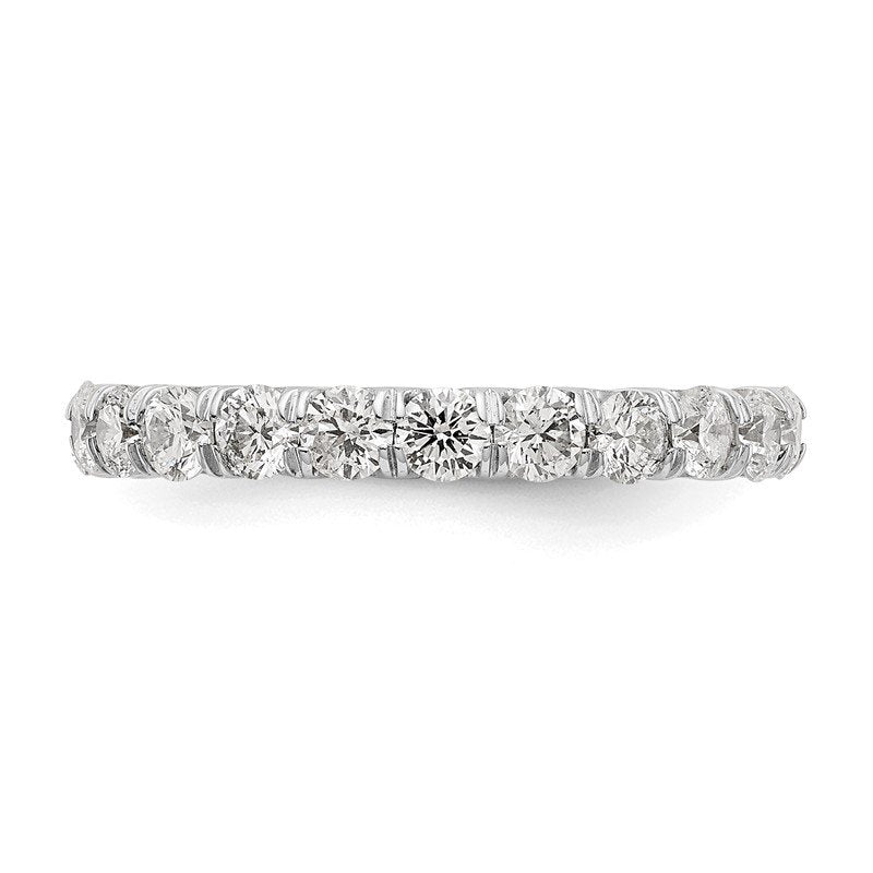 14K Rose Gold 1/2 carat Lab Grown Diamond VS+ F+ Size 4.5 Complete Eternity Band