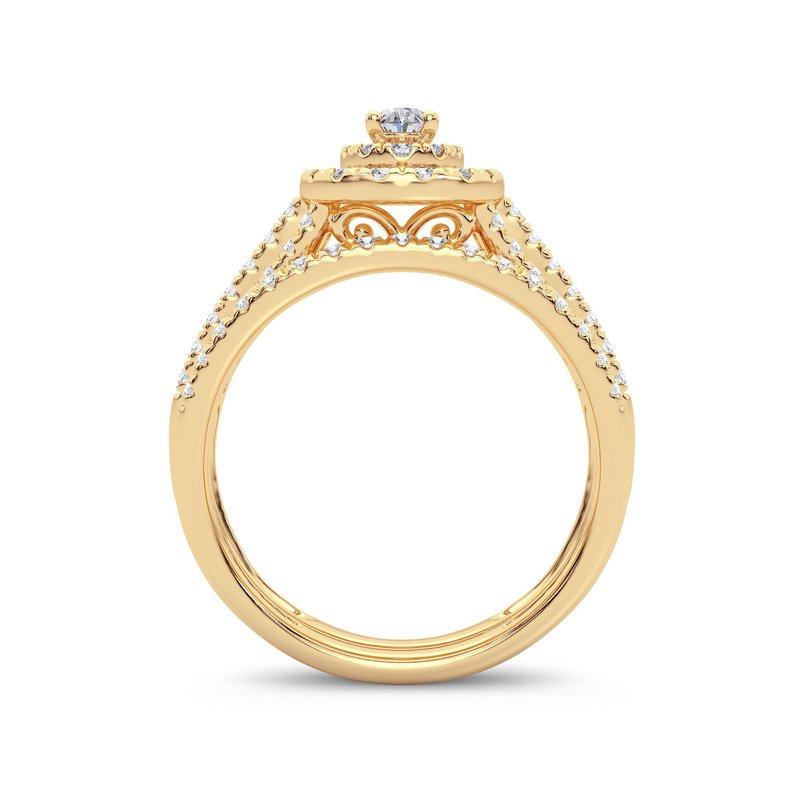 14K 1.00Ct Diamond Bridal Ring