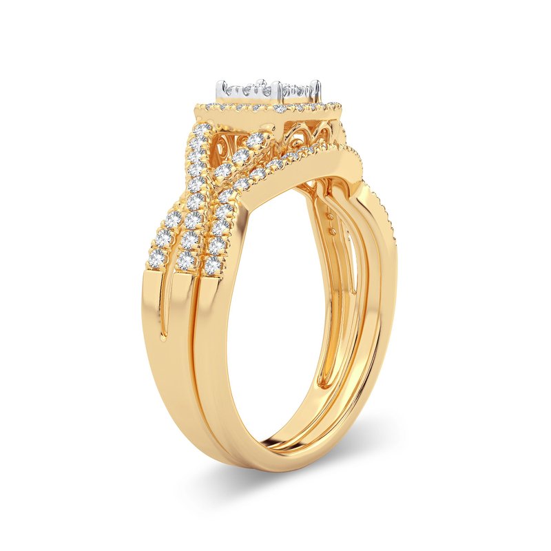 14K 0.50Ct Diamond Bridal Rnig