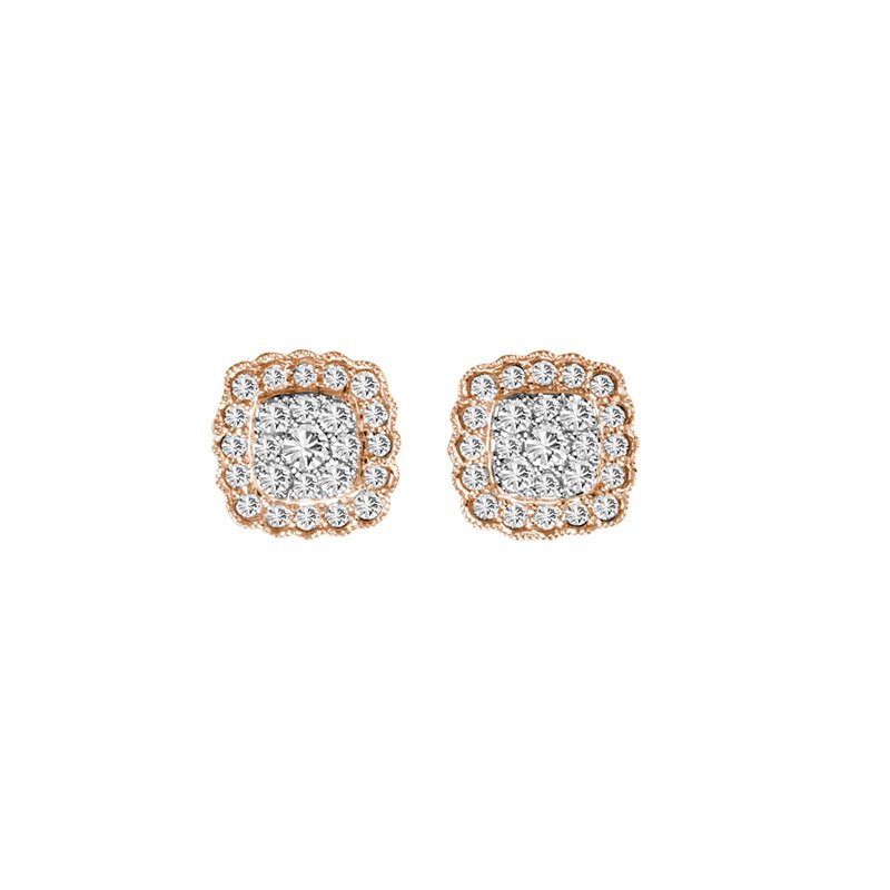 14K 0.50Ct Diamond Earring