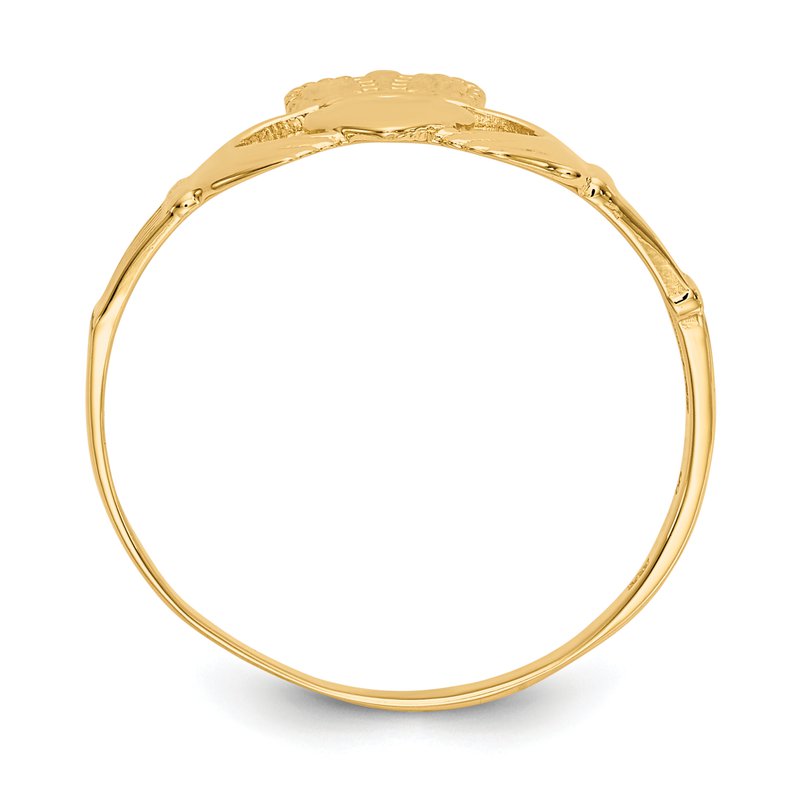14k Ladies Claddagh Ring
