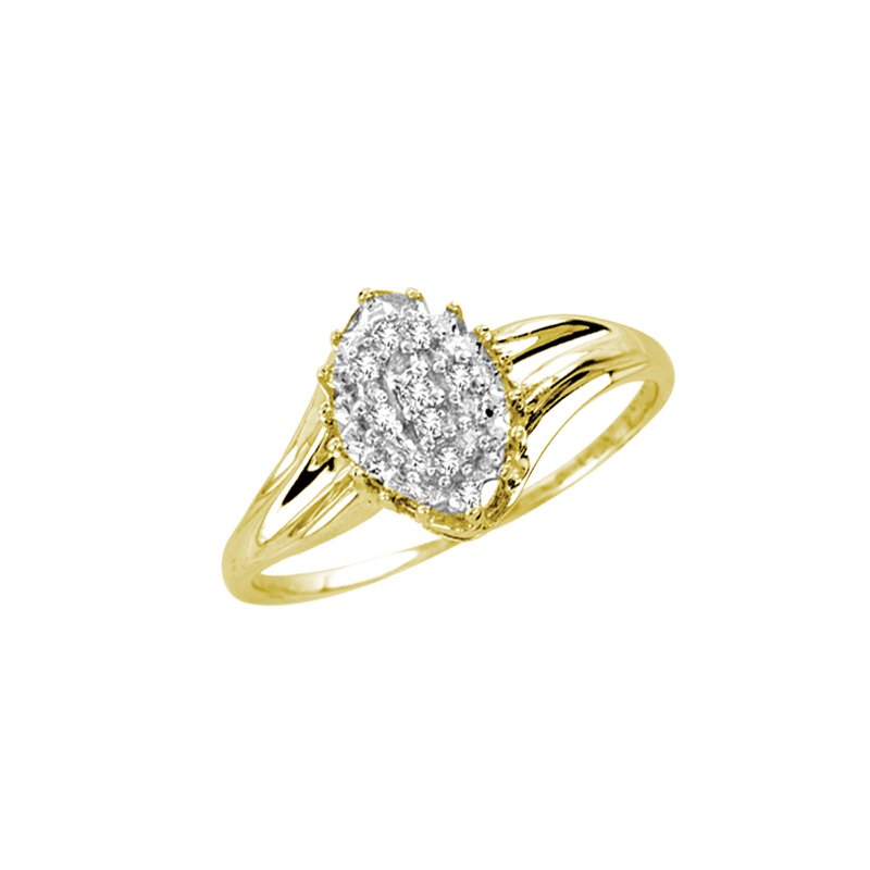 10K  0.02Ct  Diamond  Ring.