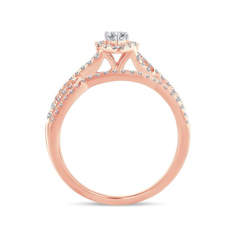 14K 0.50Ct Diamond Bridal Ring