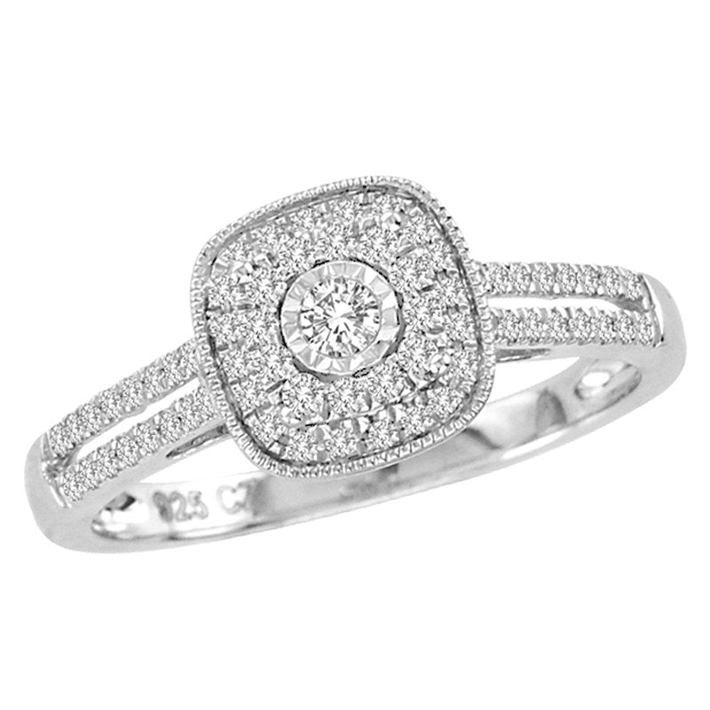 14K  0.30Ct Diamond Ring