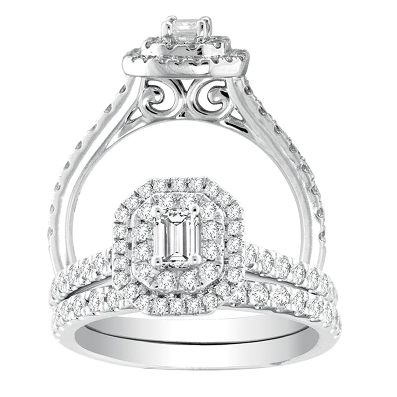 14K 1.00Ct Diamond  Bridal Ring