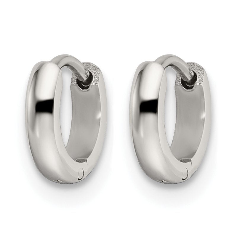 Stainless Steel Polished 2mm Endless Hinged Hoops
