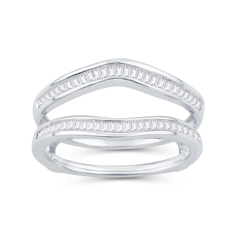 14K 0.33Ct Diamond Ring Guard
