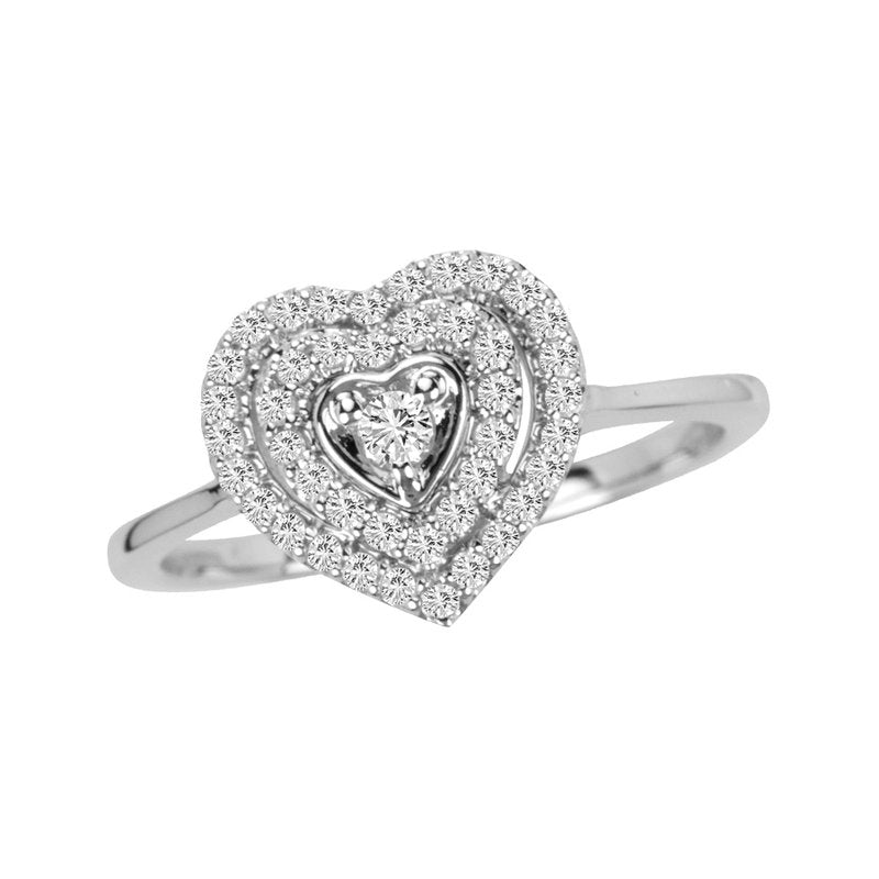 14K 0.27Ct Diamond Ring