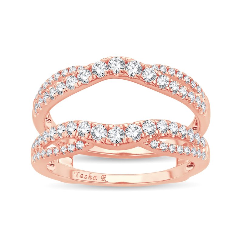 14K 0.63Ct Diamond Ring Guard