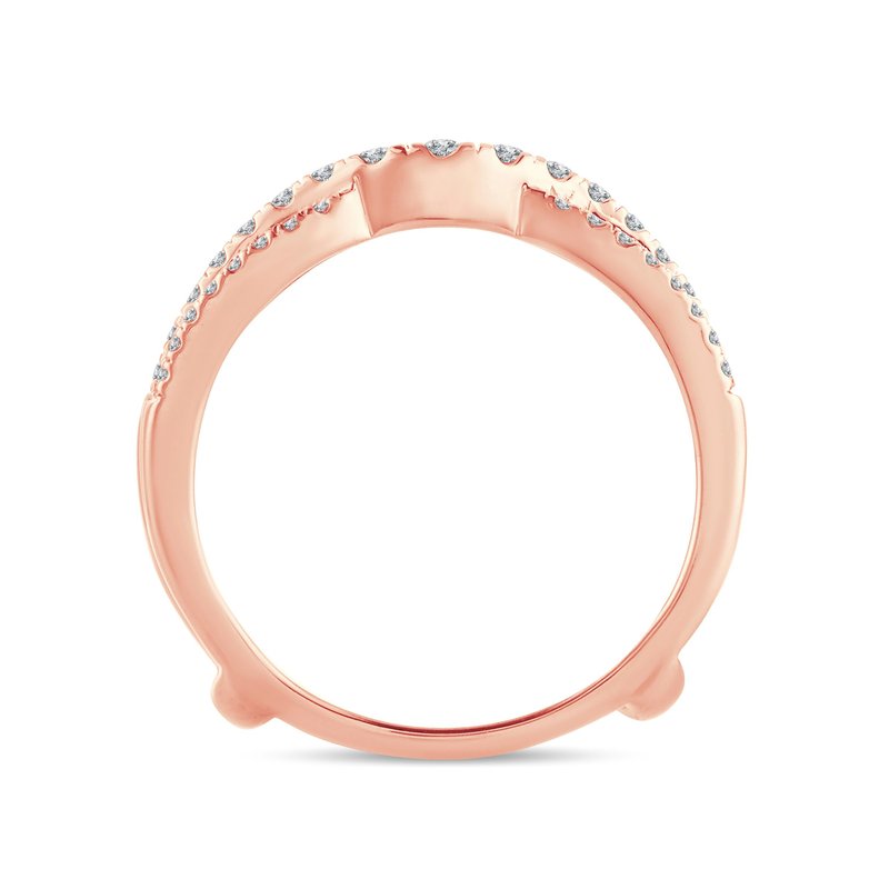 14K 0.63Ct Diamond Ring Guard
