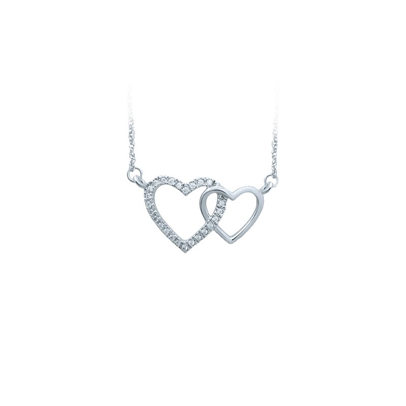 14K 0.07Ct Diam Pendant With Chain