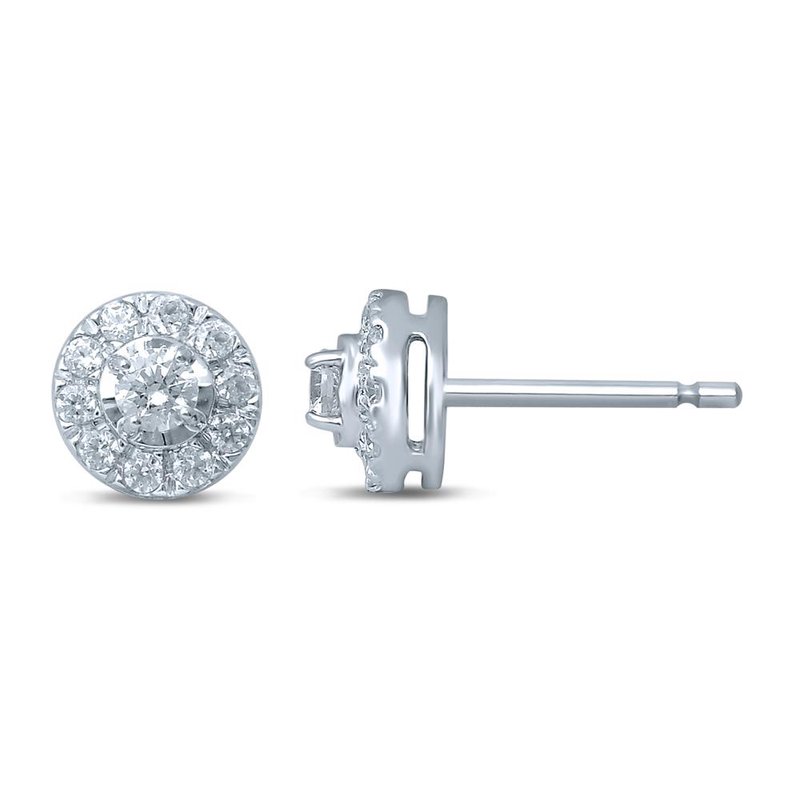 14K 0.25Ct Diamond Earring