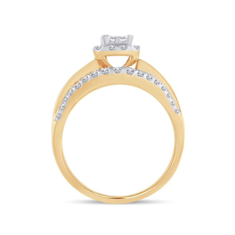 14K  1.00Ct Diamond   Bridal Ring