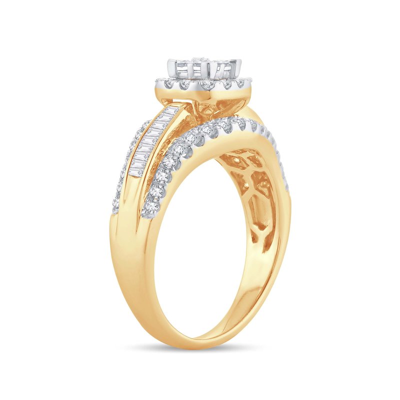 14K  1.00Ct Diamond   Bridal Ring