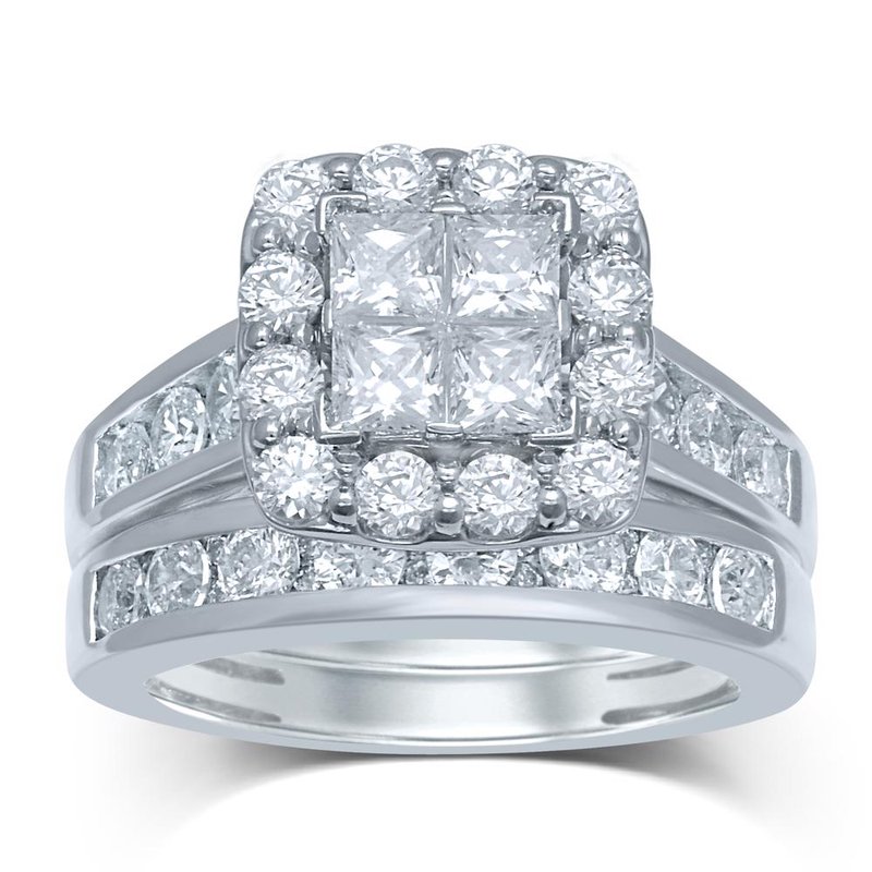 14K 3.00Ct Diamond Bridal Ring