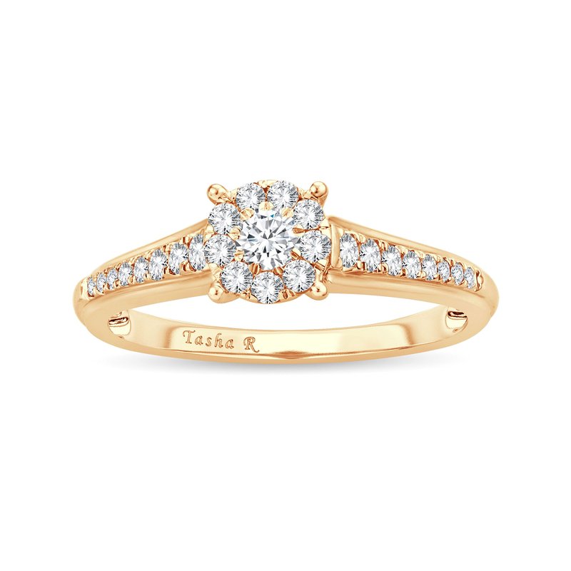 14K  0.37Ct Diamond Ring