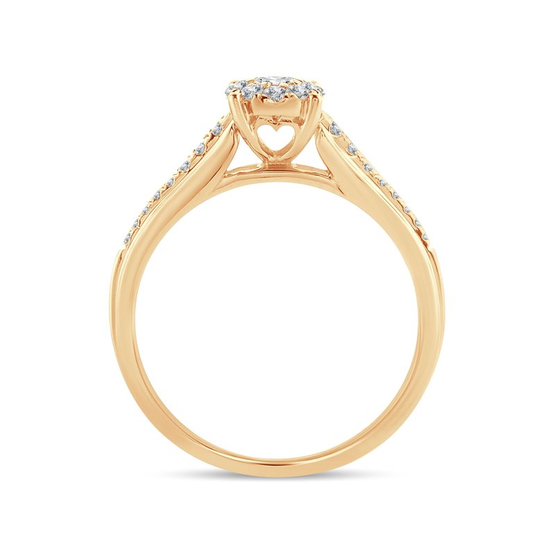 14K  0.37Ct Diamond Ring