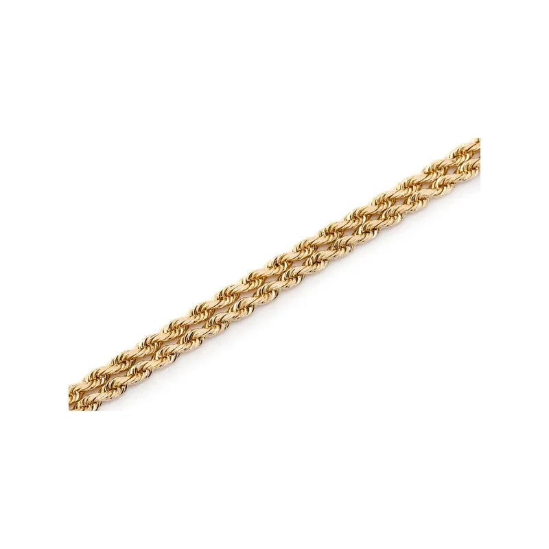 2mm Rope 14K Chain