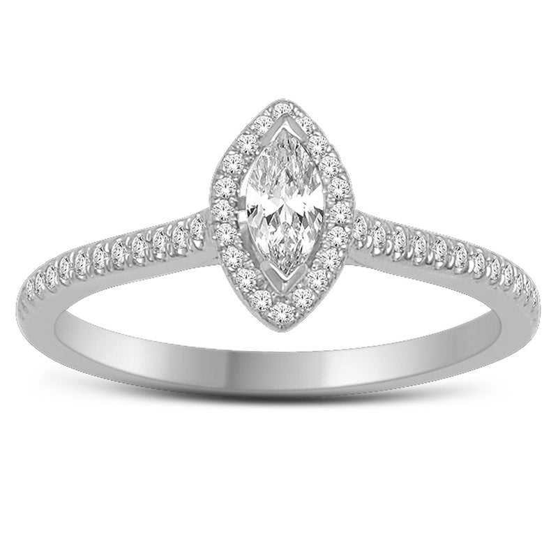 14K 0.33Ct Diamond Ring