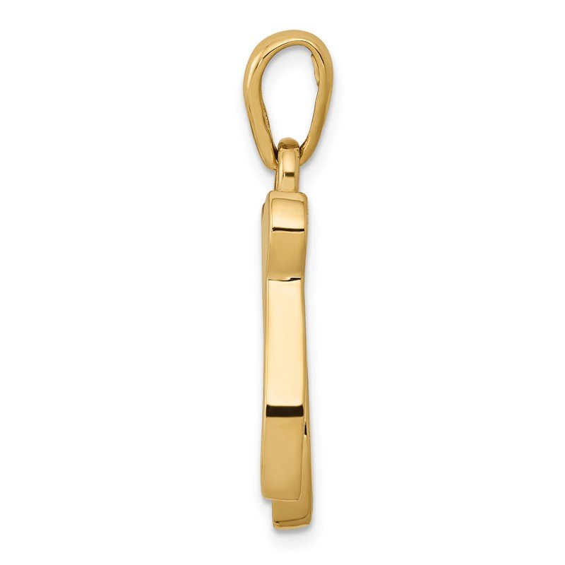 14k Chai Pendant