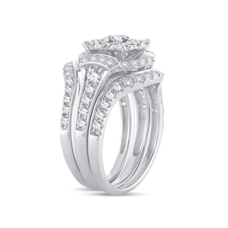 14K  2.00Ct  Diamond  Bridal  Ring
