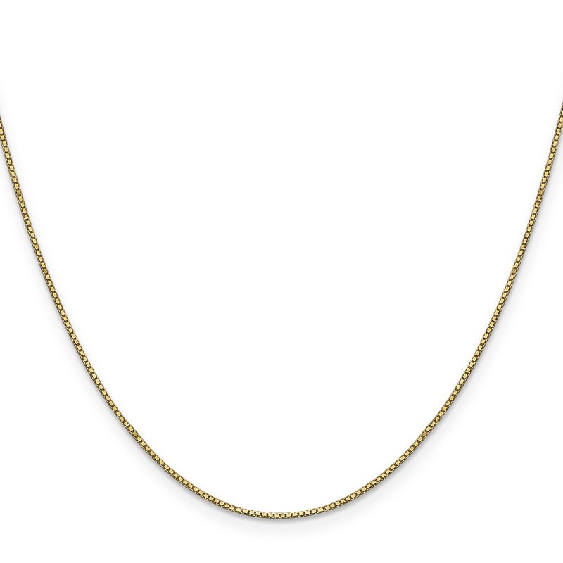 14K .9mm Box Chain