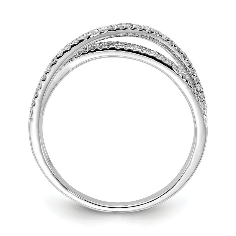 14k White Gold Diamond Ring