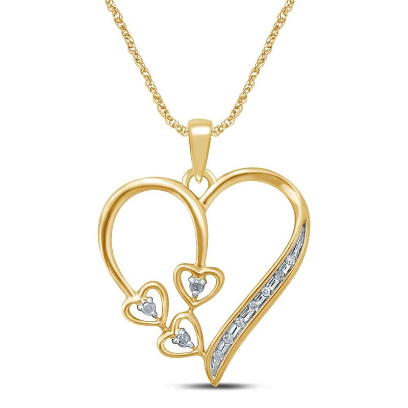 10K  0.05Ct  Diamond  Pendant