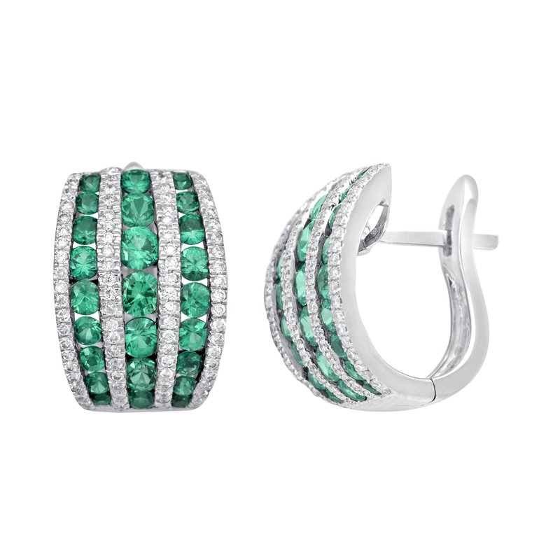 14K 0.69Ct Diamond Earring