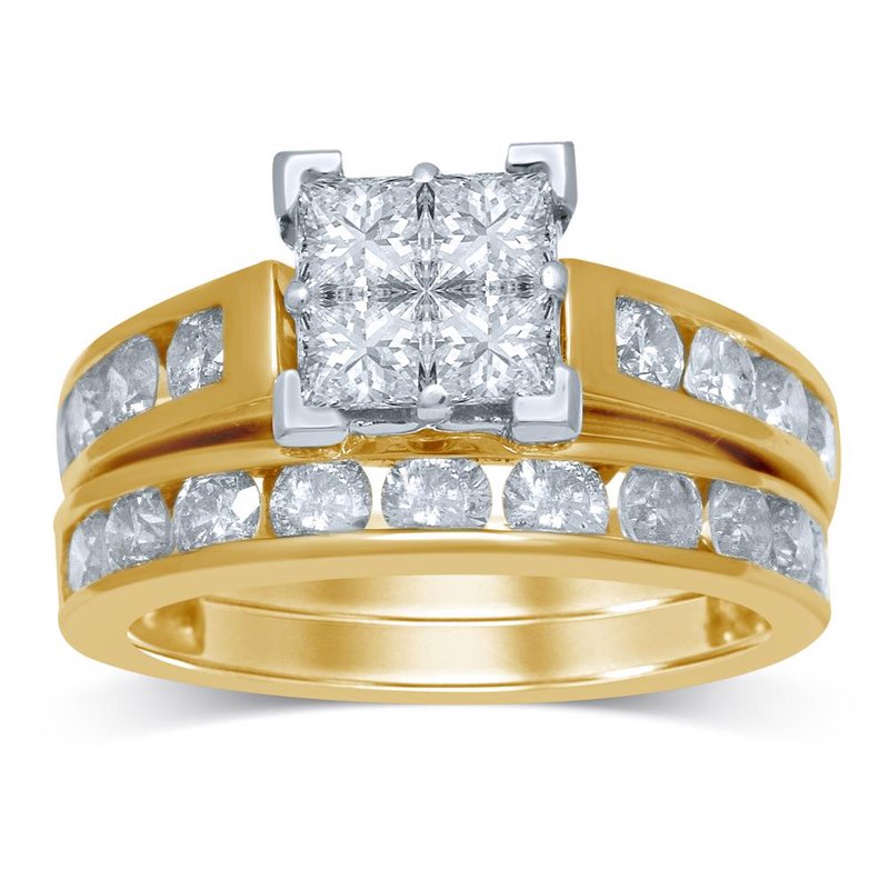 14K 3.00Ct Diamond  Bridal Ring