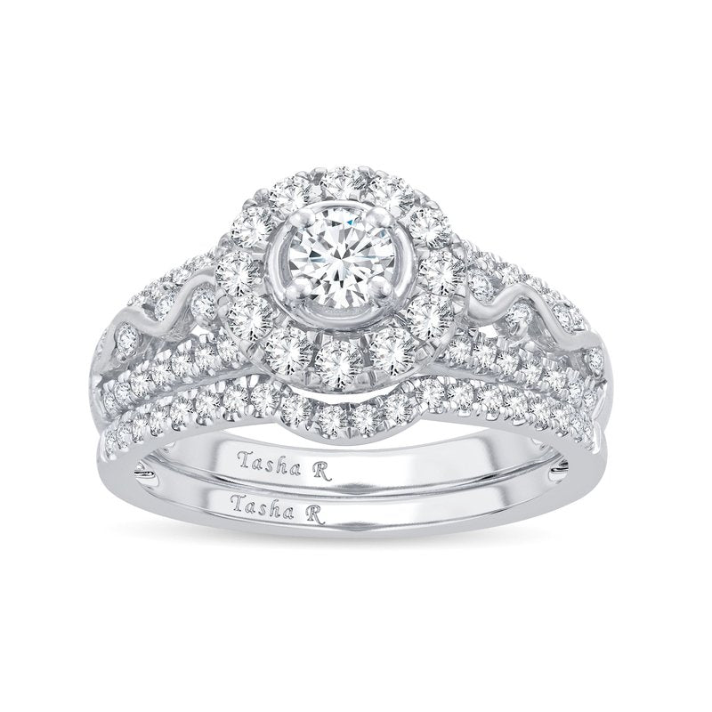 14K 1.14Ct Diamond Bridal Ring